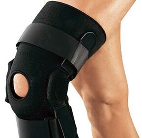 Σε περίπτωση αρθρώσεως, είναι απαραίτητο να στερεωθεί η πάσχουσα άρθρωση του γόνατος με όρθωση