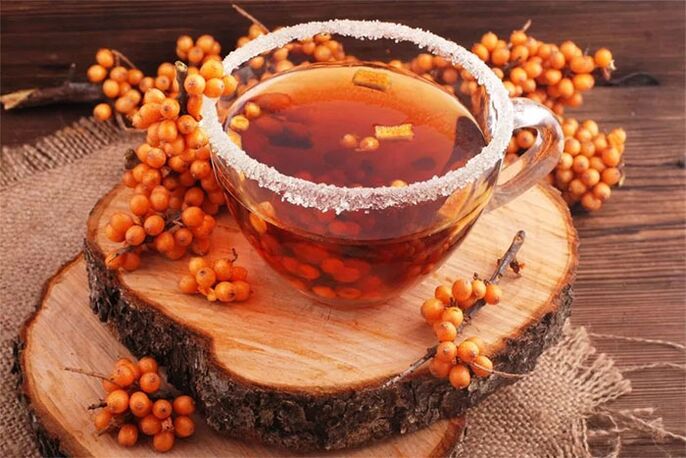 τσάι από ιπποφαές για την αυχενική οστεοχονδρωσία